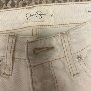 Jessica Simpson Womens Harmony High Rise Slim Straight Ankle Standard